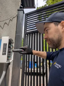 Dan installing Grizzl-E 48 Amp EV charger in Toronto